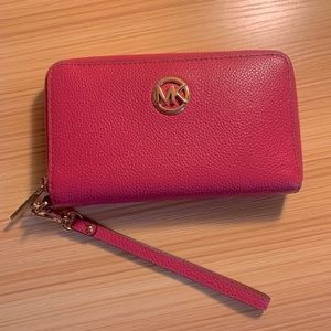 Pink Michael Kors Wallet